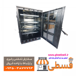 خرید قسطی تنور فر گازی 4دیس 5 شعله